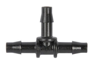 Hozelock 7025 T-Piece 4mm (Pack 5) (5010646058100) HOZ7025