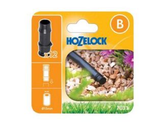 Hozelock 7031 End Plug 13mm (Pack 12) (5010646060394) HOZ70310012