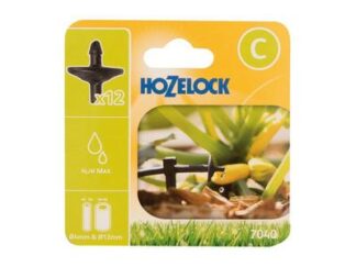 Hozelock 7040 Pinch Drip Dripper (Pack 12) (5010646060950) HOZ70400012
