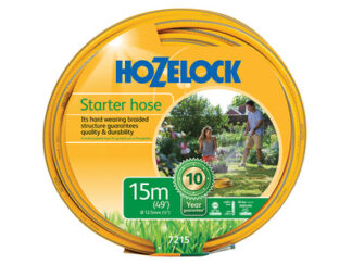 Hozelock 7215 Starter Hose 15m 12.5mm (1/2in) Diameter (5010646053167) HOZ7215
