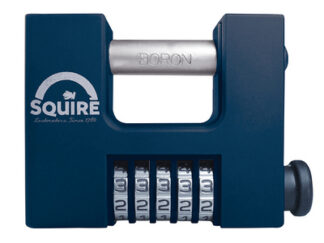 Squire CBW85 Hi-Security Shutter Combination Padlock 83mm (5012245008654) HSQCBW85