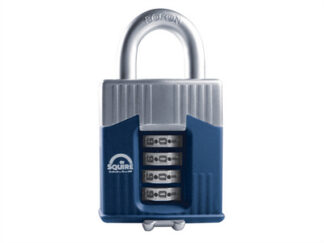 Squire Warrior High-Security Open Shackle Combination Padlock 45mm (5012245035858) HSQWC45