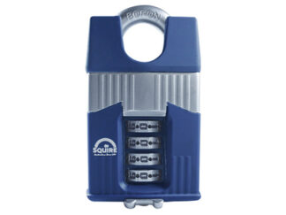 Squire Warrior High-Security Closed Shackle Combination Padlock 55mm (5012245035810) HSQWC55CS