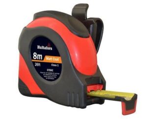 Hultafors BT8ME Big T Pocket Tape 8m/26ft (Width 25mm) (7317843562118) HUL356213