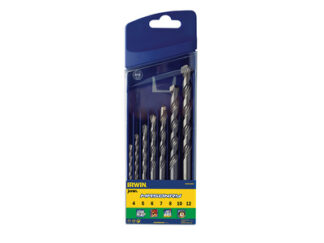 Irwin Masonry Drill Bit Set, 7 Piece (5709131248149) IRW10501893