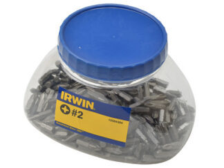 Irwin Grabit Jar Screwdriver Bits PH2 (Pack 250) (5706915043846) IRW10504384