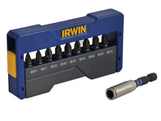 Irwin Pozidriv Impact Screwdriver Bit Set, 10 Piece (5706919234202) IRW1923420
