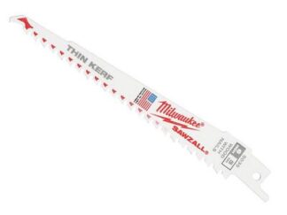 Milwaukee Power Tools SAWZALL® Thin Kerf Demolition Blade 150mm 5 tpi (5) (0045242082698) MIL48005035