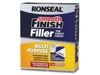 Ronseal Smooth Finish Multipurpose Wall Powder Filler 1kg (5010214865499) RSLMPPF1KG