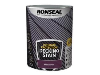 Ronseal Ultimate Protection Decking Stain Blackcurrant 5 litre (5010214892204) RSLNUDSBC5L