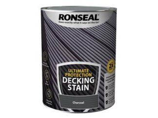 Ronseal Ultimate Protection Decking Stain Charcoal 5 litre (5010214891092) RSLNUDSC5L