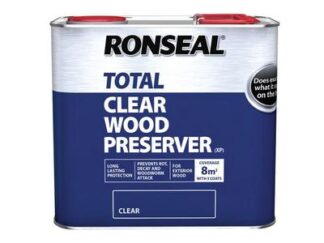 Ronseal Trade Total Wood Preserver Clear 2.5 litre (5010214885848) RSLTTWPCL25L