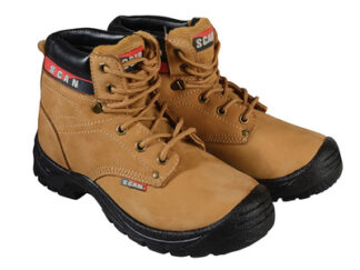 Scan Cougar Safety Boots Nubuck UK 12 EUR 47 (5023969296487) SCAFWCOUG12
